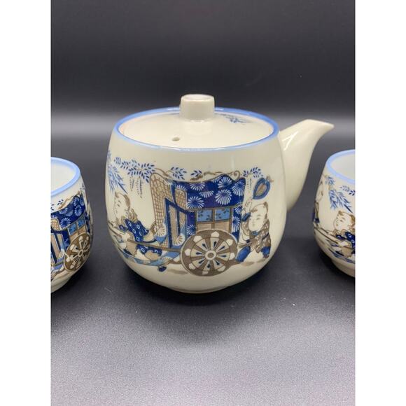 Japanese Kyusu Tea Set - Picture 2 of 4